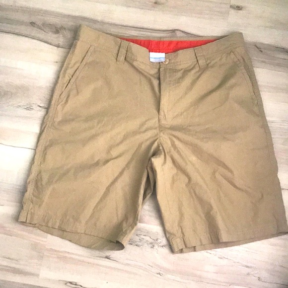 Columbis Sportswear Mens Washed Out Shorts Hiking Outdoor Activewear Short sz 34 - Picture 1 of 13